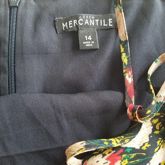 J. Crew  Mercantile Floral Maxi Sundress Summer dress  Size 14 - Picture 7 of 8